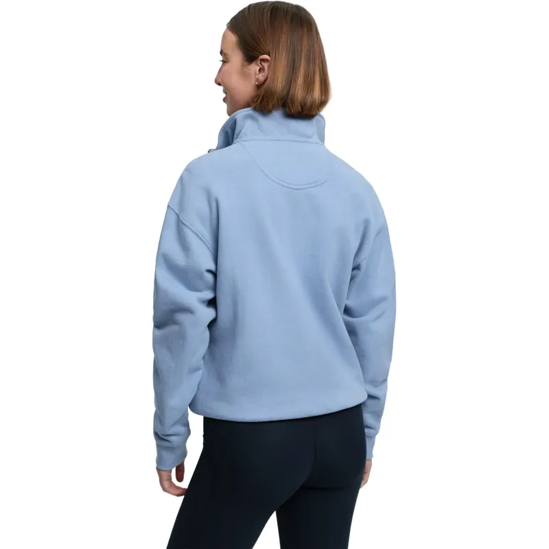 LeMieux Kelsie Womens Quarter Zip Sweater - Powder Blue-4