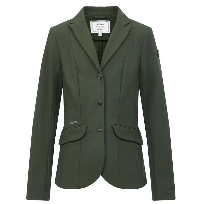 LeMieux Kennedy Young Rider Show Jacket - Pine Green