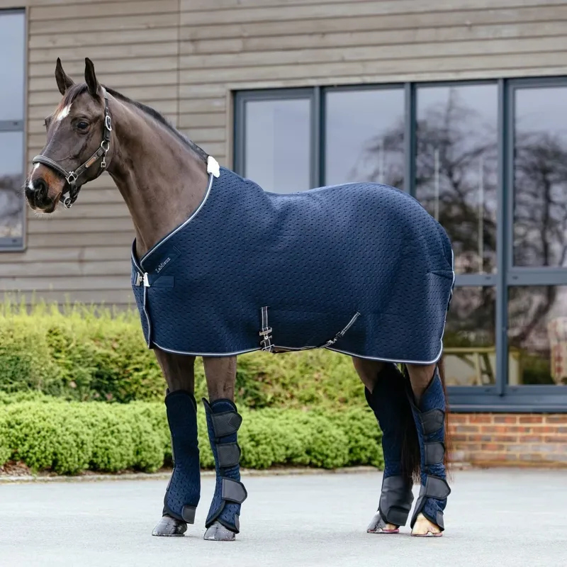 LeMieux Kudos 3D Mesh Travel Boots - Navy-1