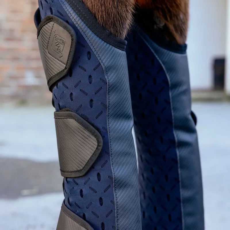 LeMieux Kudos 3D Mesh Travel Boots - Navy-4