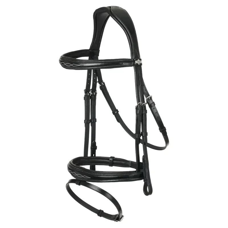 LeMieux Kudos Competition Flash Bridle - Black