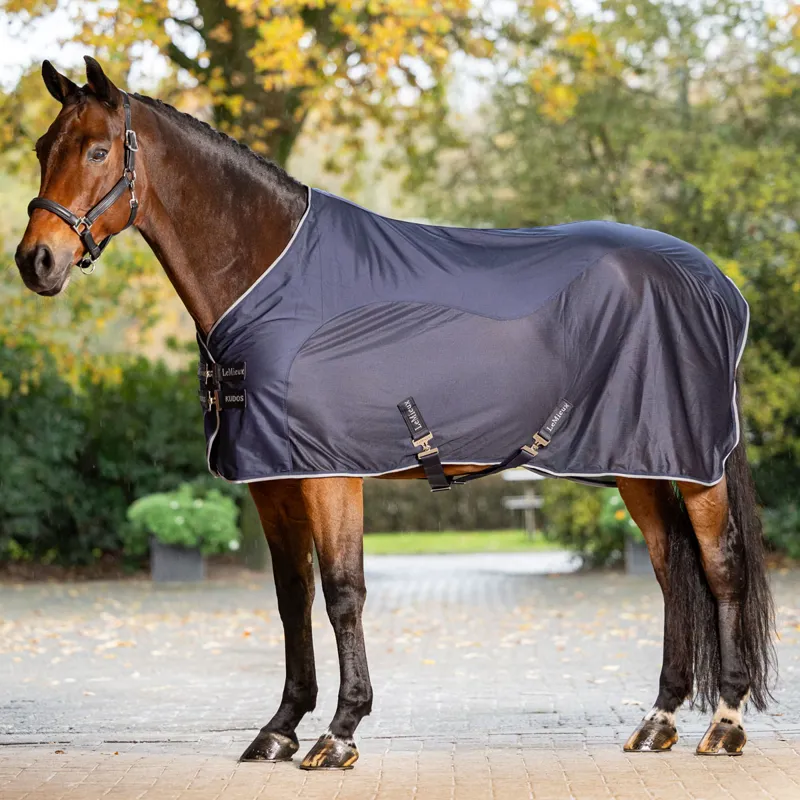 LeMieux Kudos Hybrid Cooler Rug - Navy
