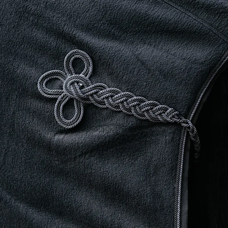 LeMieux Kudos Luxe Fleece Show Rug - Black-3