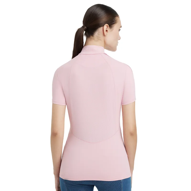 LeMieux Maria Mesh Ladies Short Sleeve Base Layer - Blossom-1