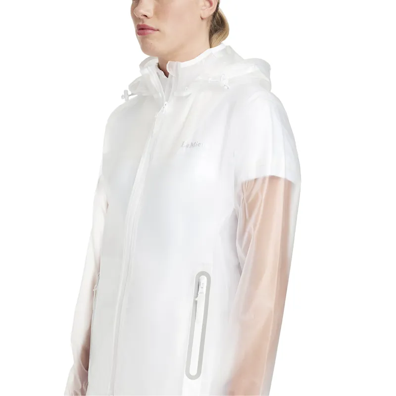 LeMieux Competition Womens Waterproof Jacket - Clear-2