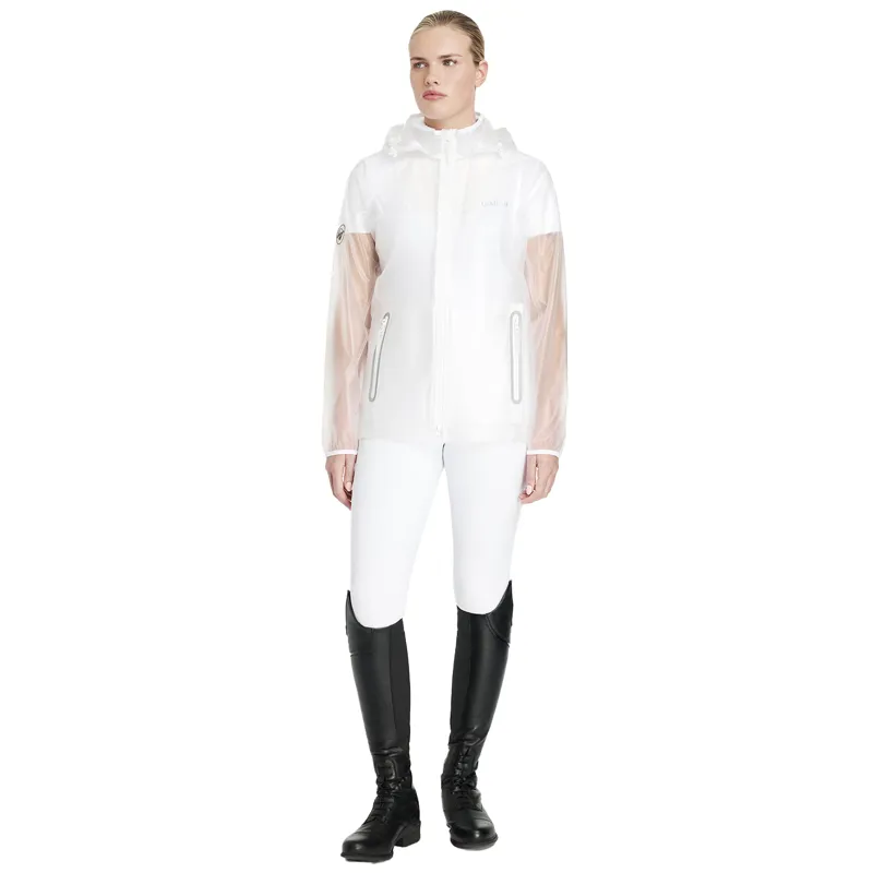 LeMieux Competition Womens Waterproof Jacket - Clear-3