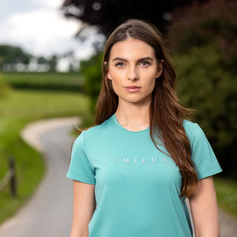 LeMieux Sports Ladies T-Shirt - Lagoon-6