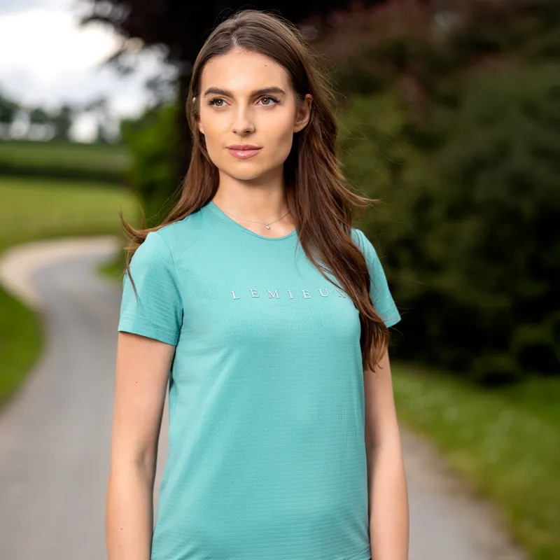 LeMieux Sports Ladies T-Shirt - Lagoon-5