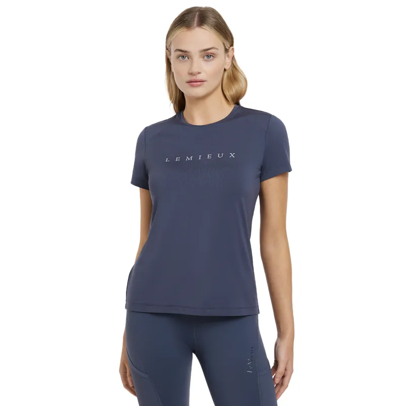 LeMieux Sports Ladies T-Shirt - Dusk Blue