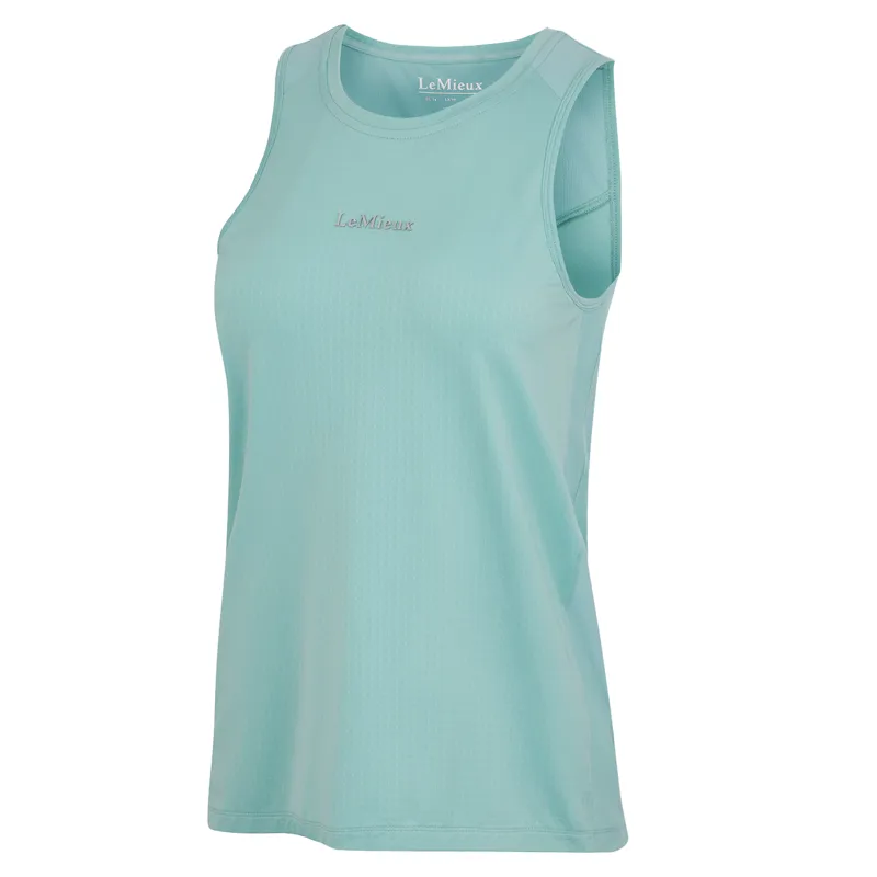 LeMieux Ladies Sports Vest - Aqua-1