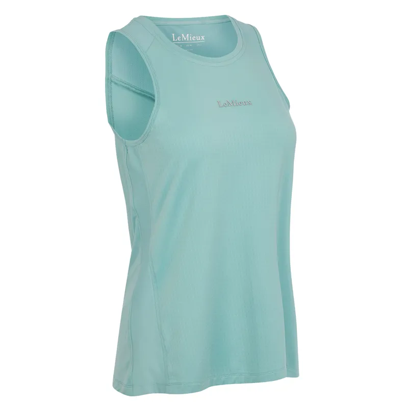 LeMieux Ladies Sports Vest - Aqua-3
