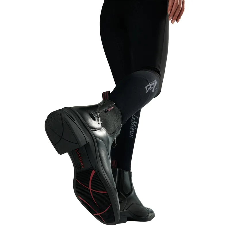 LeMieux Womens Zip Paddock Boots - Black-8