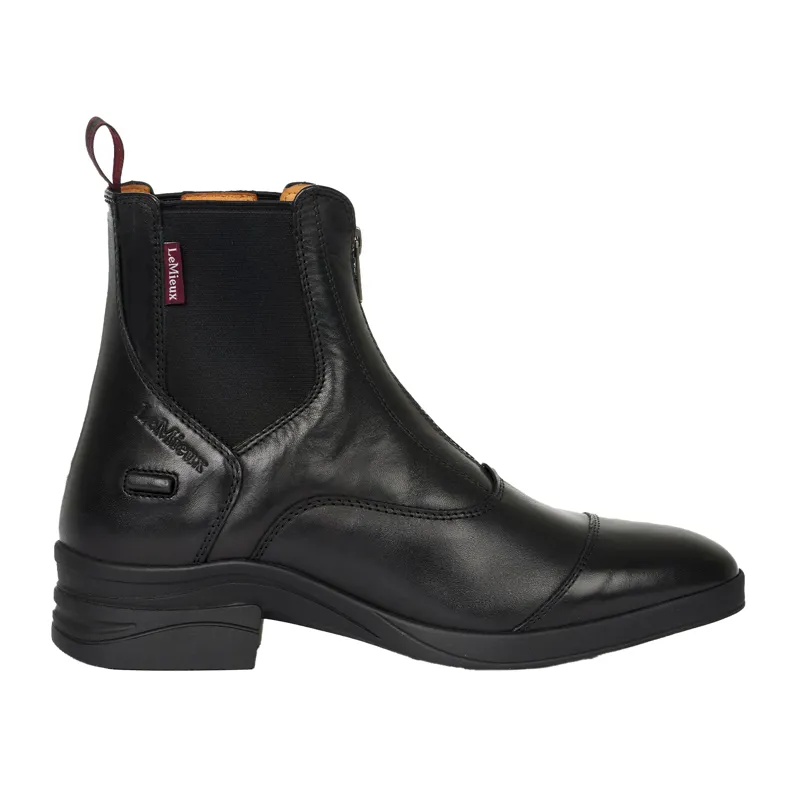 LeMieux Womens Zip Paddock Boots - Black-1