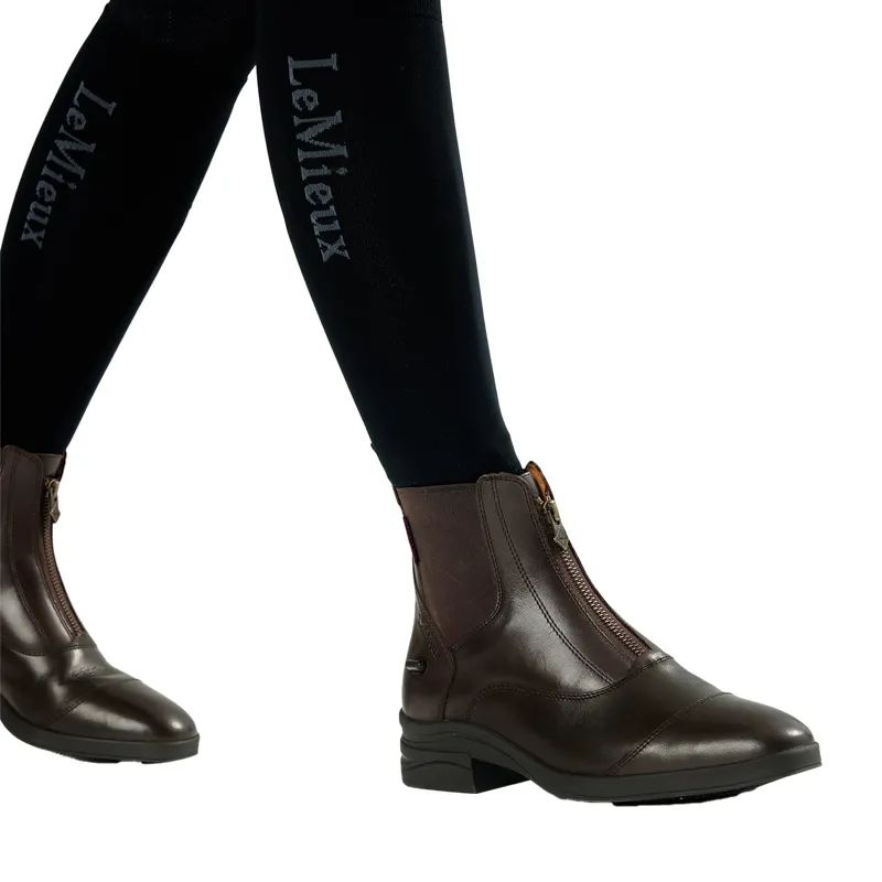 LeMieux Womens Zip Paddock Boots - Brown-5