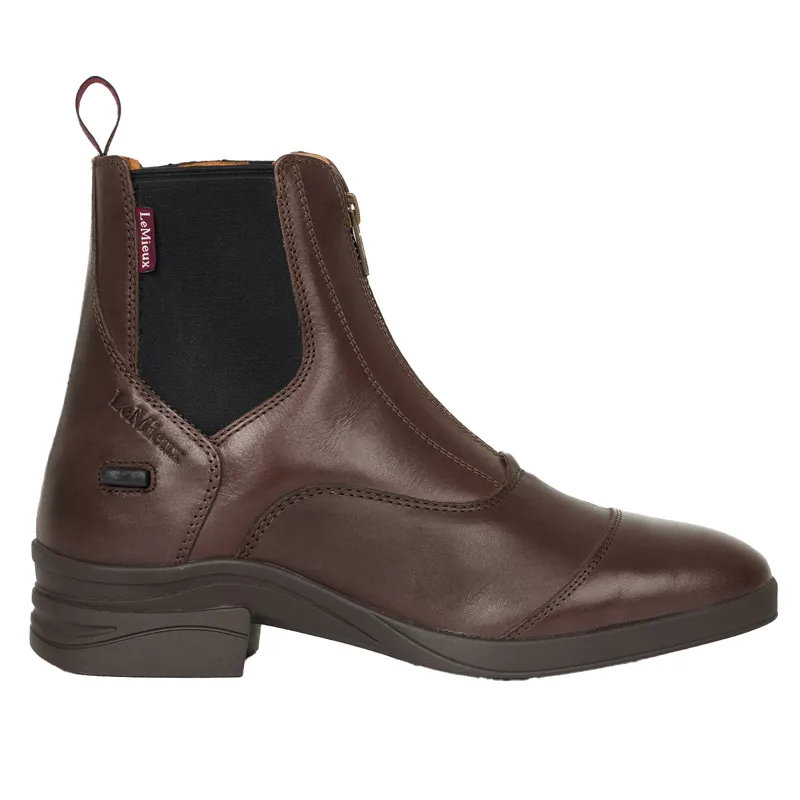 LeMieux Womens Zip Paddock Boots - Brown-1