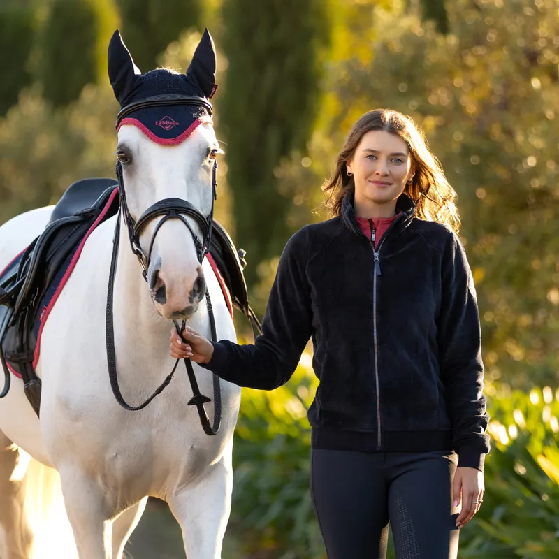 LeMieux Liberty Womens Zip Through Fleece - Navy-5