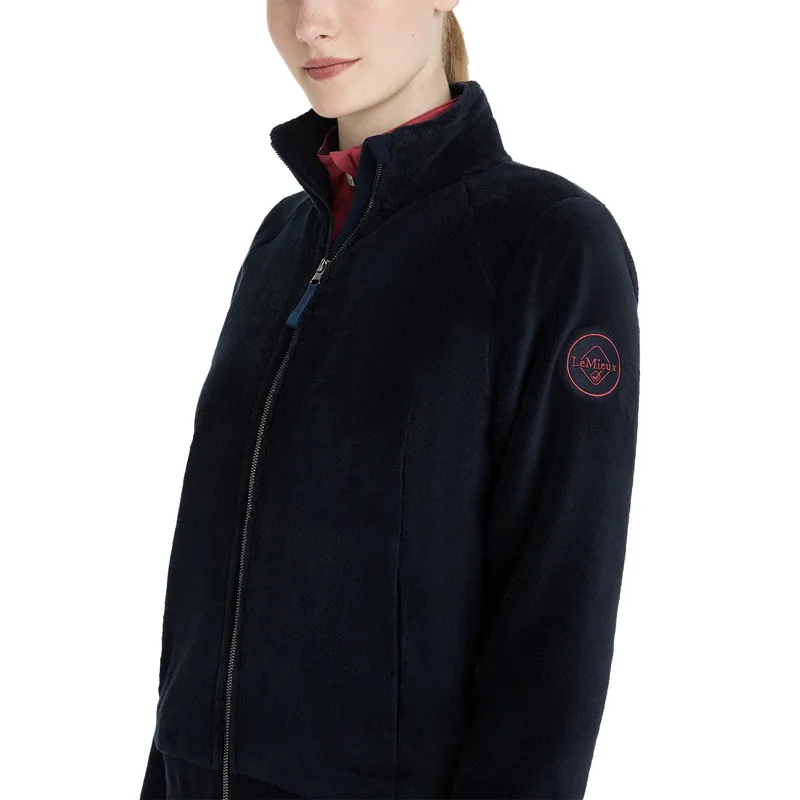 LeMieux Liberty Womens Zip Through Fleece - Navy-2