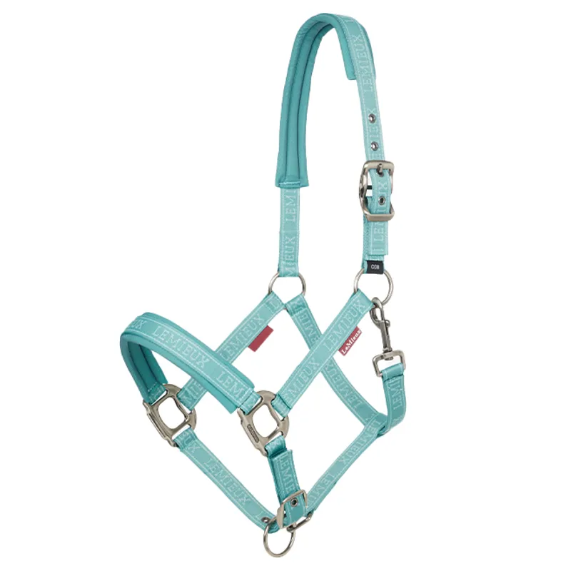 LeMieux Logo Headcollar - Lagoon