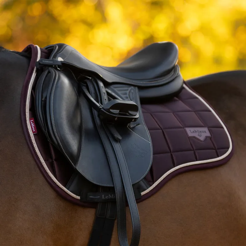 LeMieux Loire Classic Close Contact Square - Damson-1