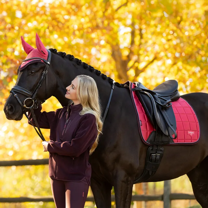 LeMieux Loire Classic Dressage Square - Cranberry-2