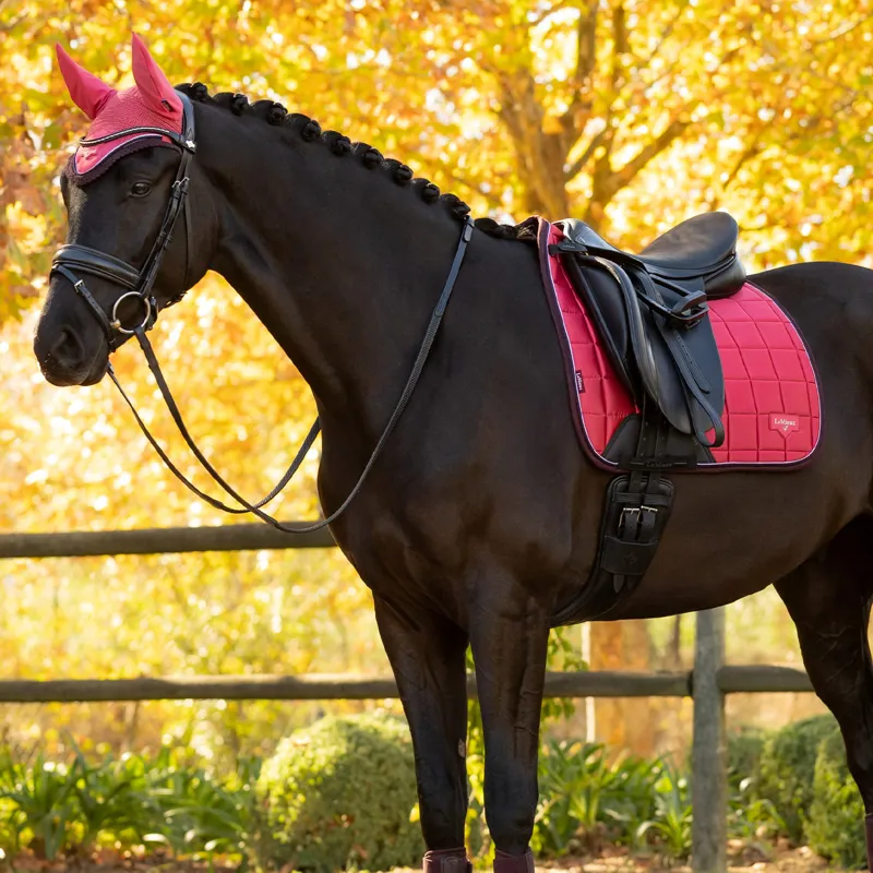 LeMieux Loire Classic Dressage Square - Cranberry-1