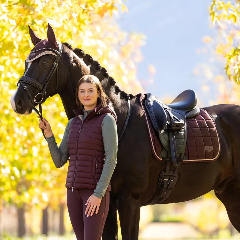 LeMieux Loire Classic Dressage Square - Damson-1