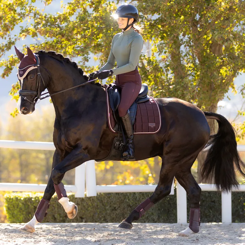 LeMieux Loire Classic Dressage Square - Damson-2