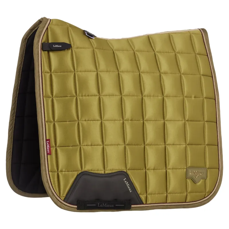 LeMieux Loire Classic Dressage Square Saddlecloth - Gooseberry