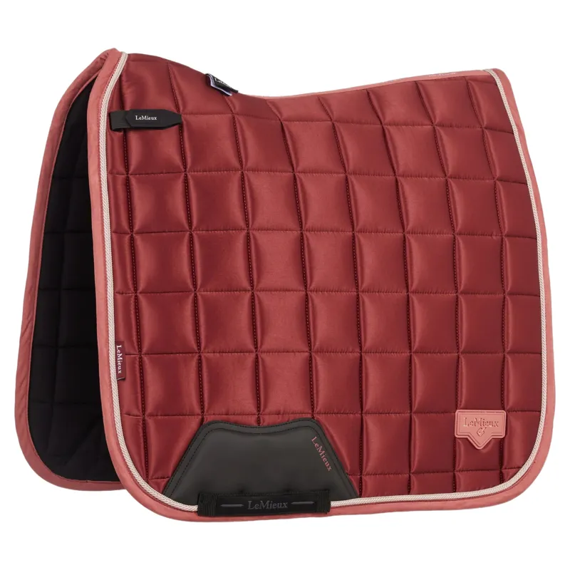 LeMieux Loire Classic Dressage Square Saddlecloth - Russet