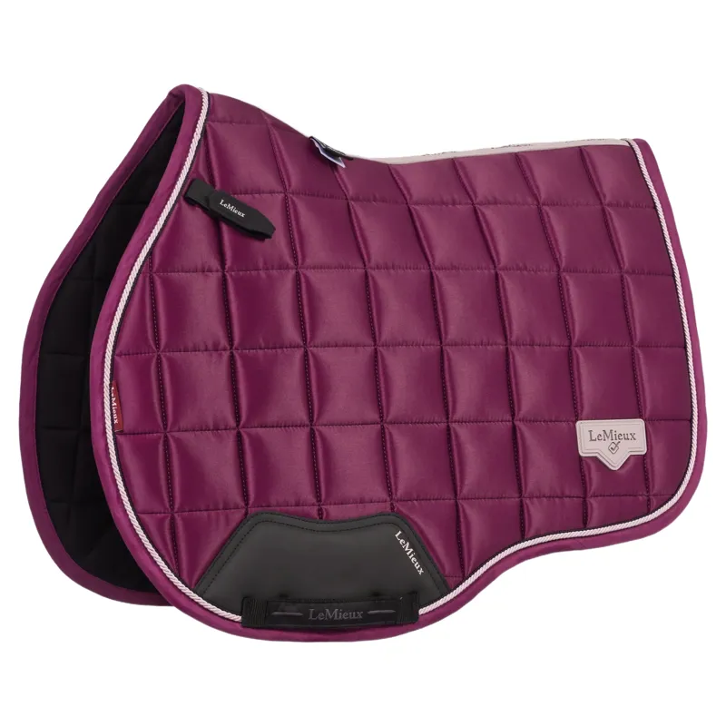 LeMieux Loire Classic GP Square Saddlecloth - Blackberry