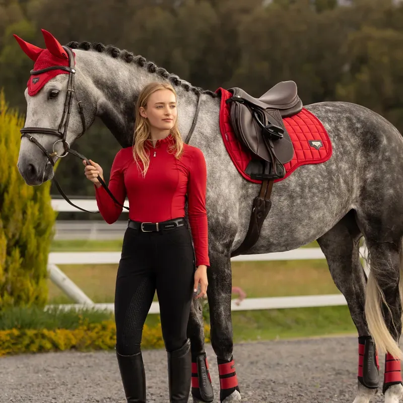 LeMieux Loire Classic GP Square - Chilli-2