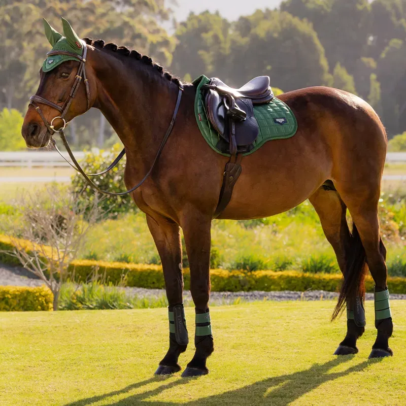 LeMieux Loire Classic GP Square - Hunter Green-2