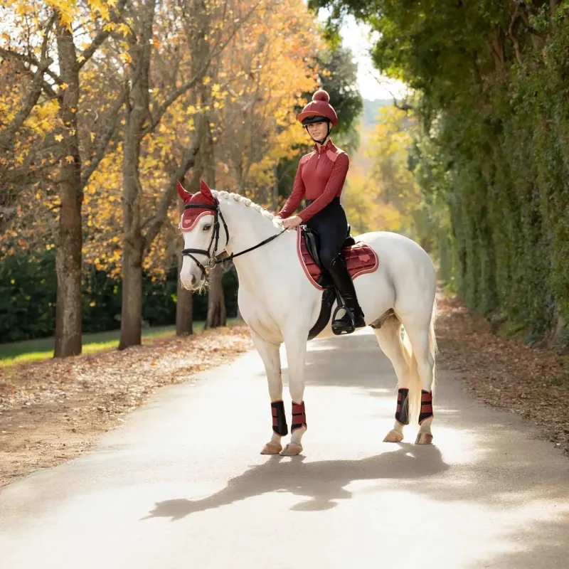 LeMieux Loire Classic GP Square Saddlecloth - Russet-2
