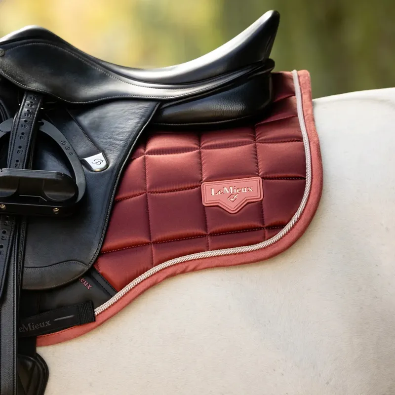 LeMieux Loire Classic GP Square Saddlecloth - Russet-1