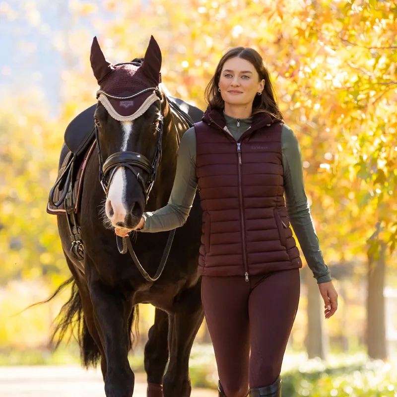 LeMieux Loire Fly Hood - Damson-1