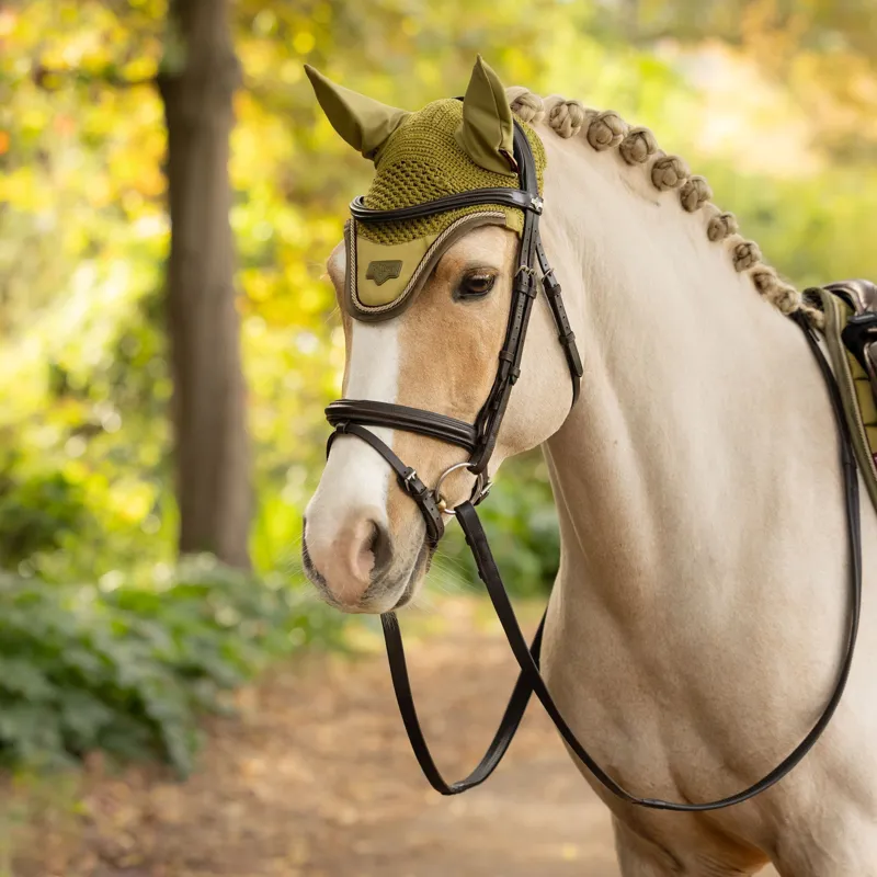LeMieux Loire Fly Veil - Gooseberry-1