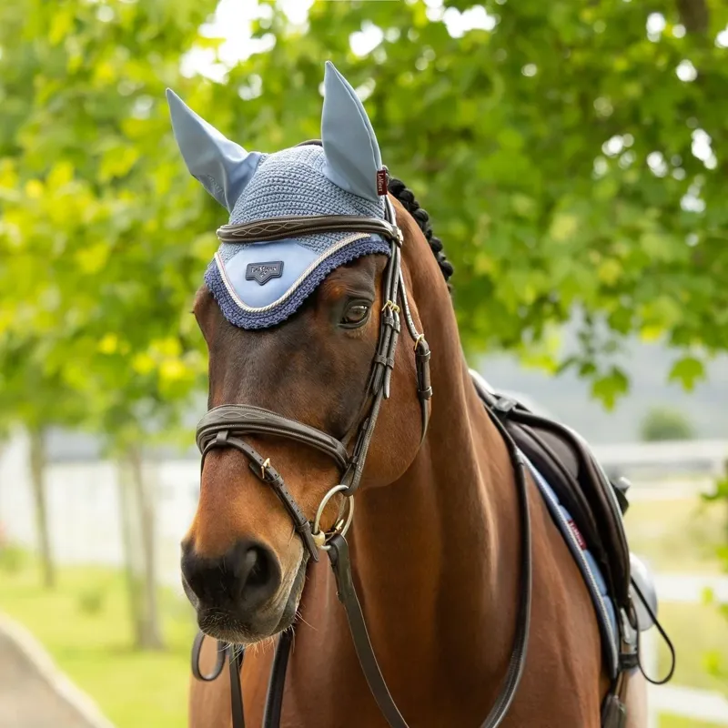 LeMieux Loire Fly Hood - Powder Blue-1