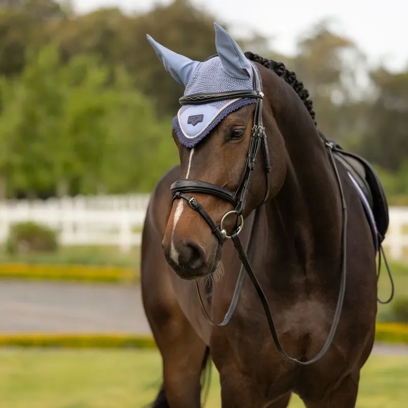 LeMieux Loire Fly Hood - Powder Blue-3