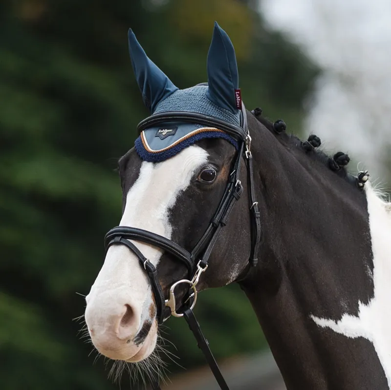 LeMieux Loire Fly Hood - Petrol-2