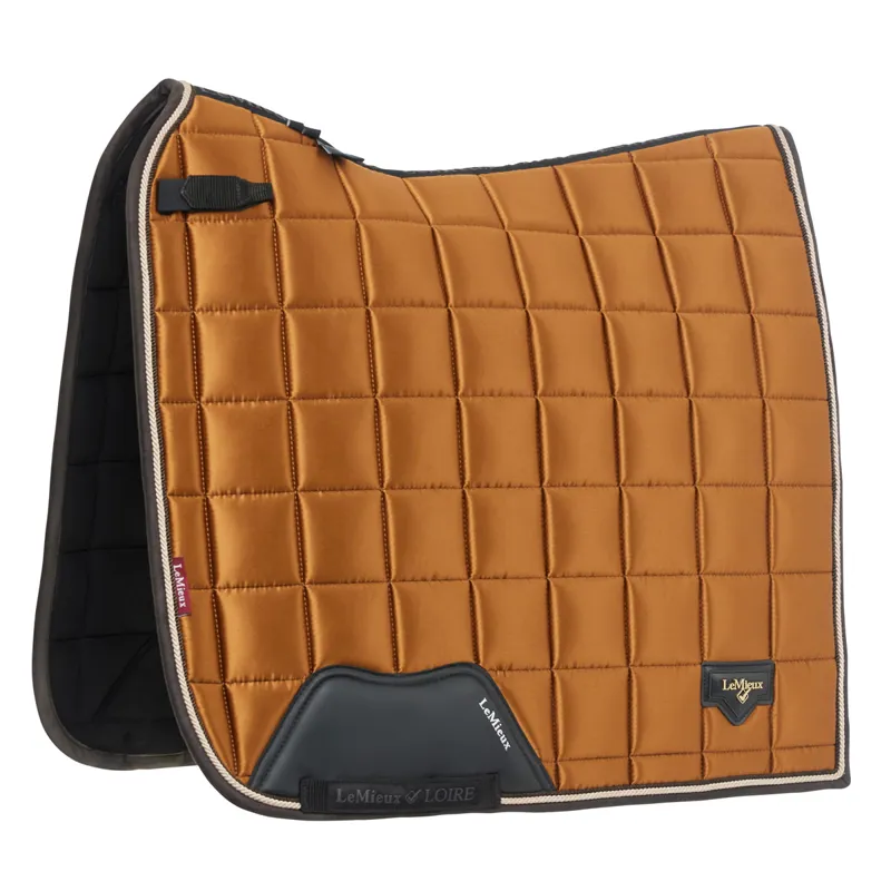 LeMieux Loire Classic Satin Dressage Square - Ginger