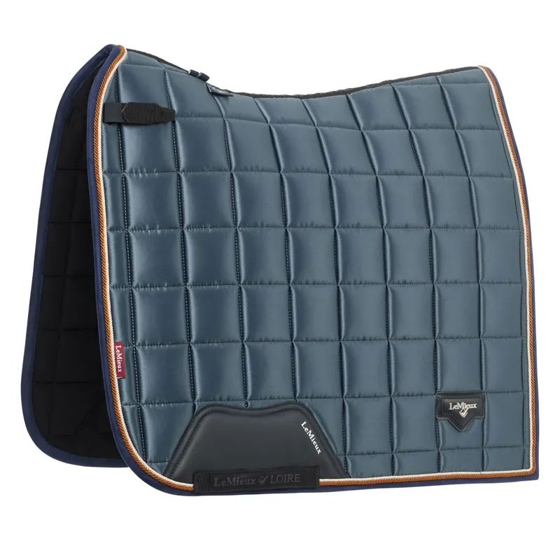 LeMieux Loire Classic Satin Dressage Square - Petrol