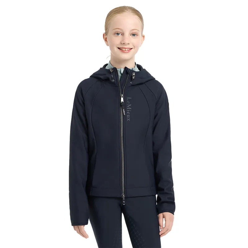 LeMieux Lottie Young Rider Soft Shell Jacket - Navy