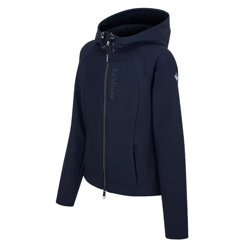 LeMieux Lottie Young Rider Soft Shell Jacket - Navy-4