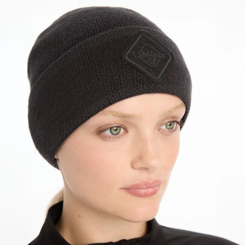 LeMieux Lumen Beanie Hat - Black-1