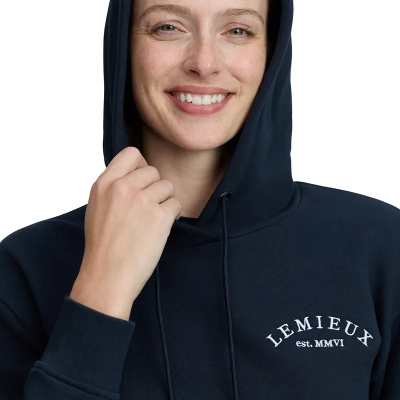 LeMieux Luna Womens Hoodie - Navy-5
