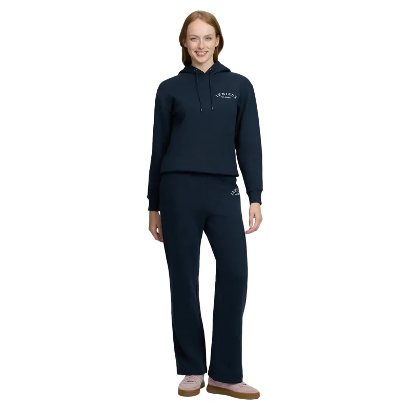 LeMieux Luna Womens Hoodie - Navy-4