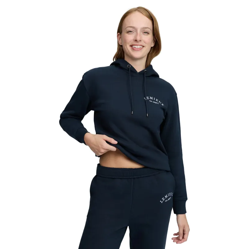 LeMieux Luna Womens Hoodie - Navy-2