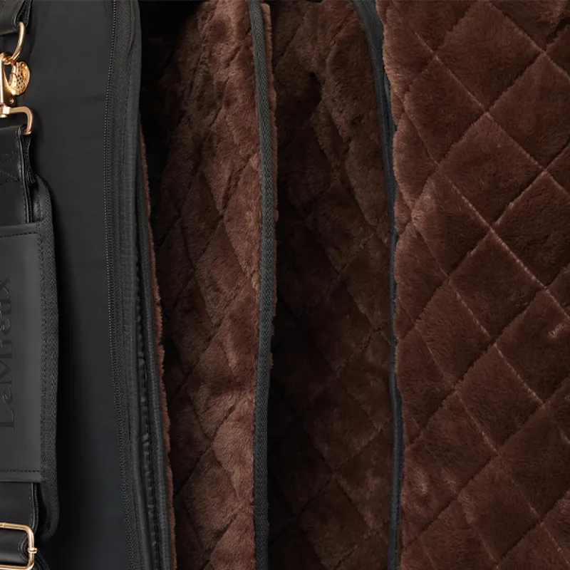 LeMieux Luxe Boot Bag - Black-2