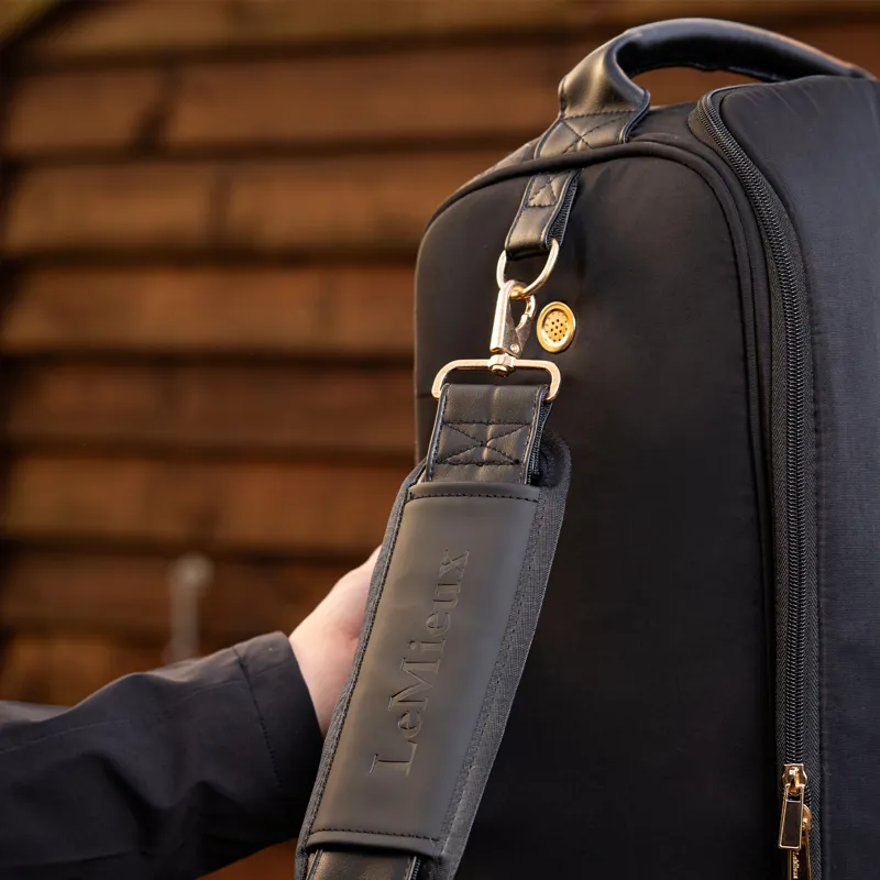 LeMieux Luxe Boot Bag - Black-3