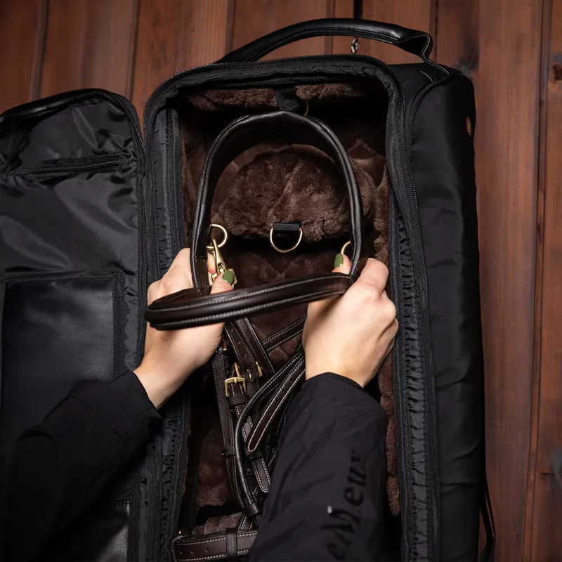 LeMieux Luxe Bridle Bag - Black-1